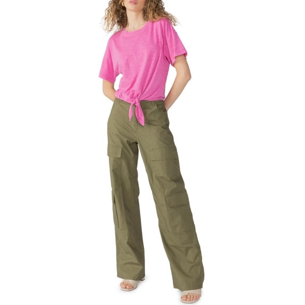 🆕 Sanctuary Standard Surplus Olive Green Pop Cargo Pant